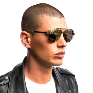 COPY - SAINT OWEN SUNGLASSES, TITANIUM FRAME,GONZO ANTIQUE GOLD | GOLD